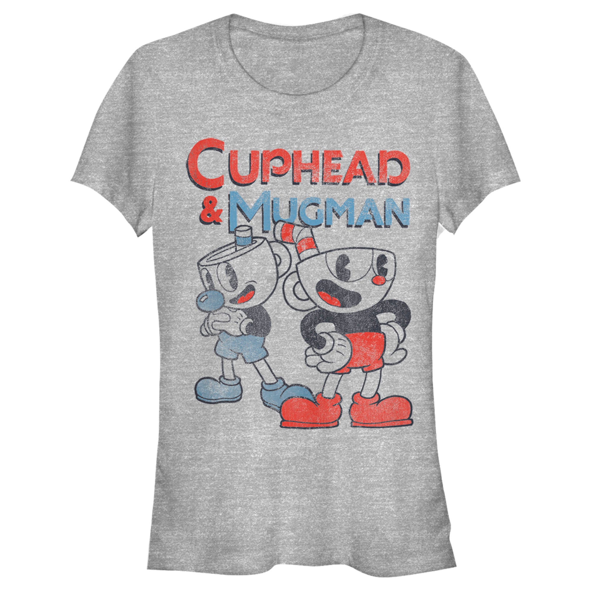 Junior’S Cuphead Best Friend Mugman T-Shirt