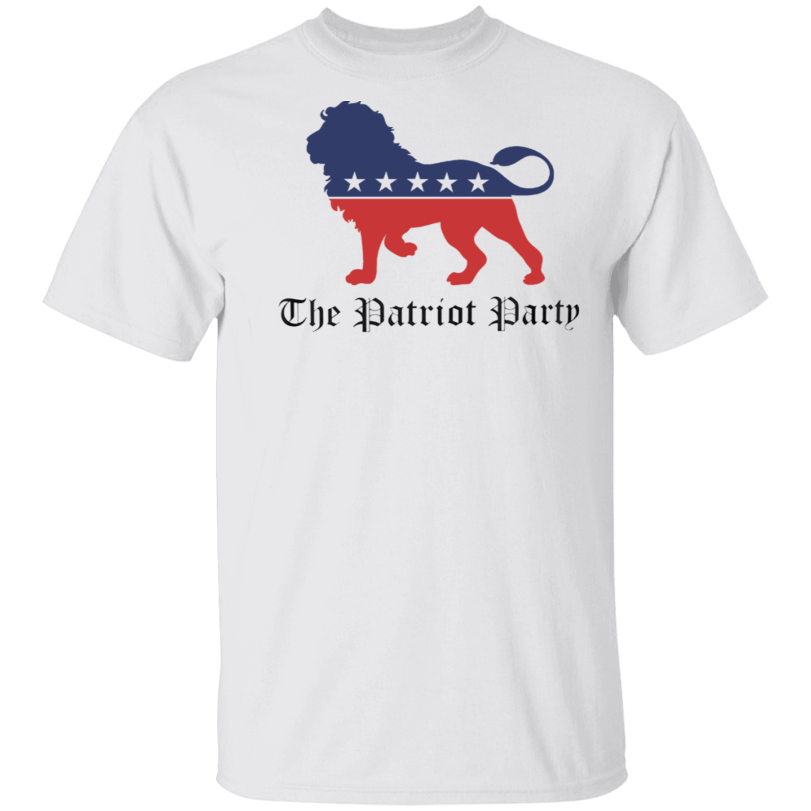 The Patriot Party Shirt New Political American Lion Patriot Party Logo Unisex Clothing