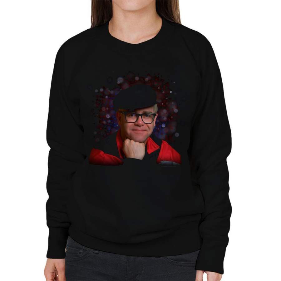 TV Times Elton John Smile Women’s Sweatshirt