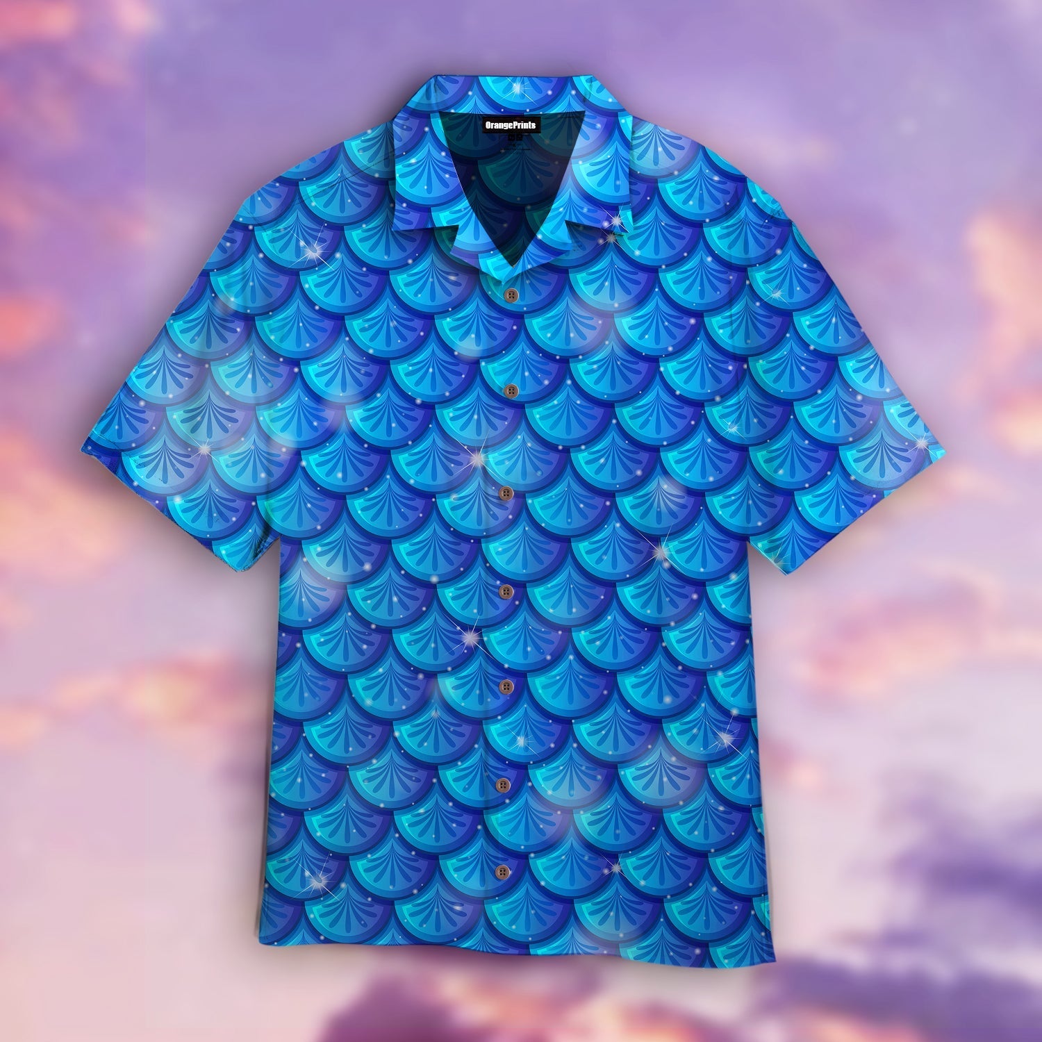 Blue Mermaid Hawaii Shirt For Men And Women Ha2966