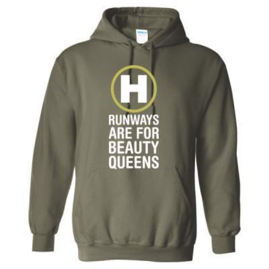 AGR Runways Are For Beauty Queens – Heavy Blend™ Hooded Sweatshirt