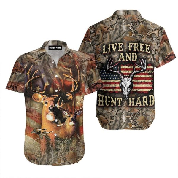 Deer Hunting America Hawaii Shirt For Men Women Ha84681