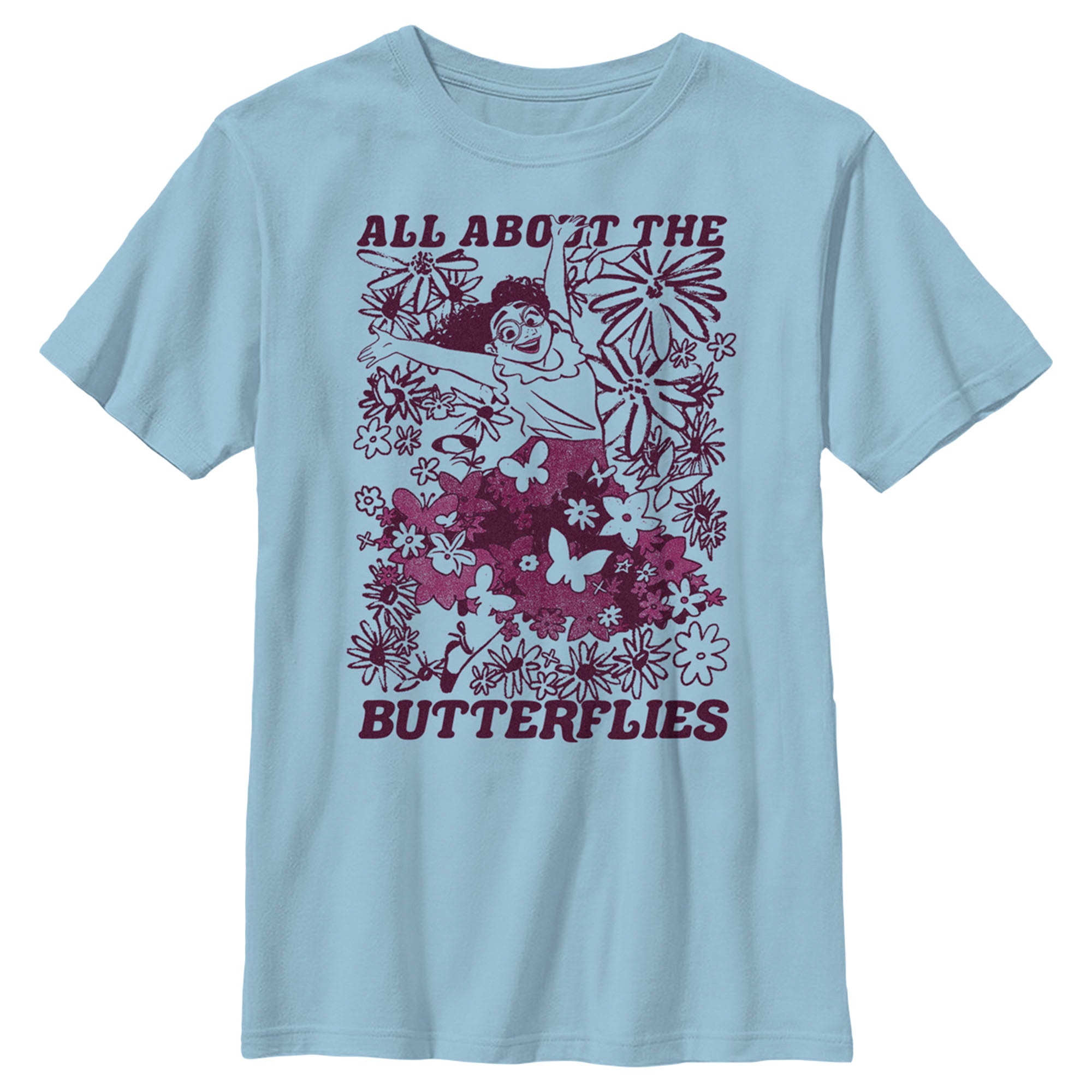 Boy’S Encanto Mirabel All About The Butterflies Sketch T-Shirt