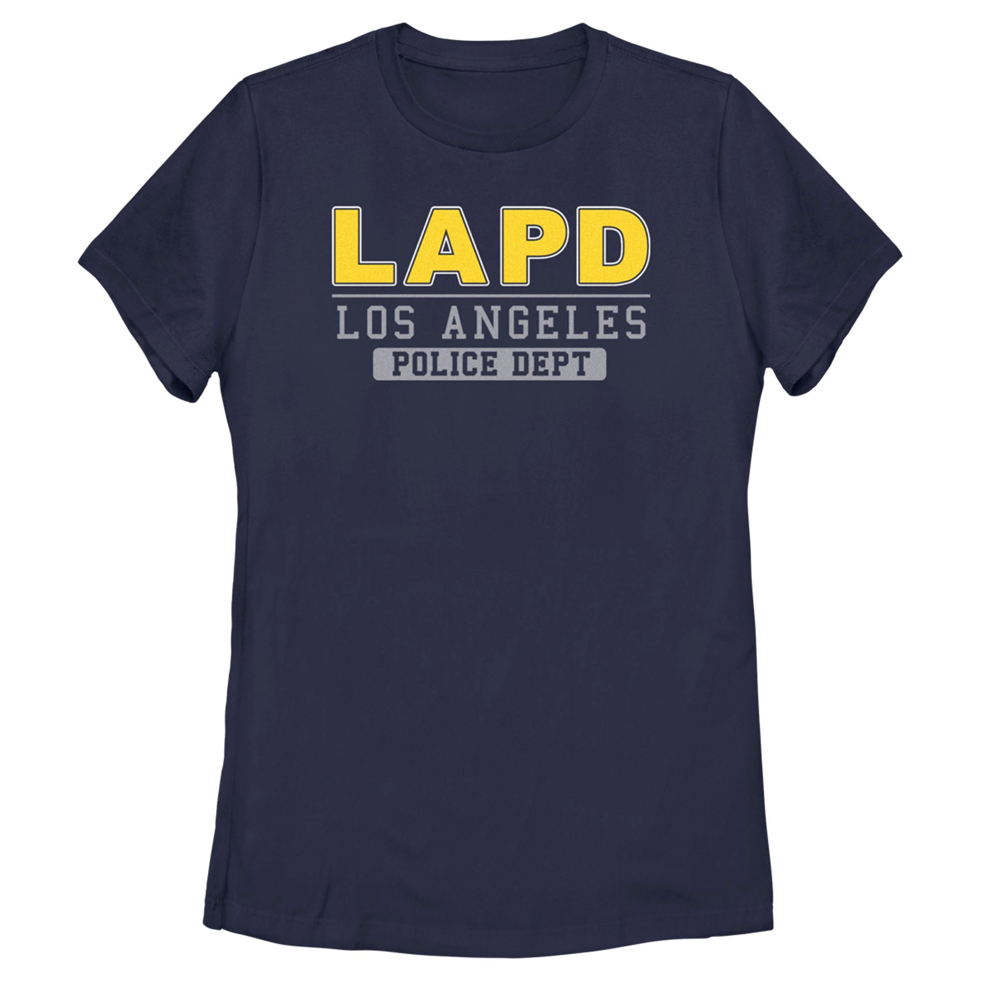 Women’S Lapd Los Angeles Police Department Collegiate T-Shirt