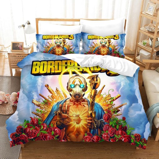 Borderlands 10 Duvet Cover Pillowcase Home Decor 3D Bedding Set 6635