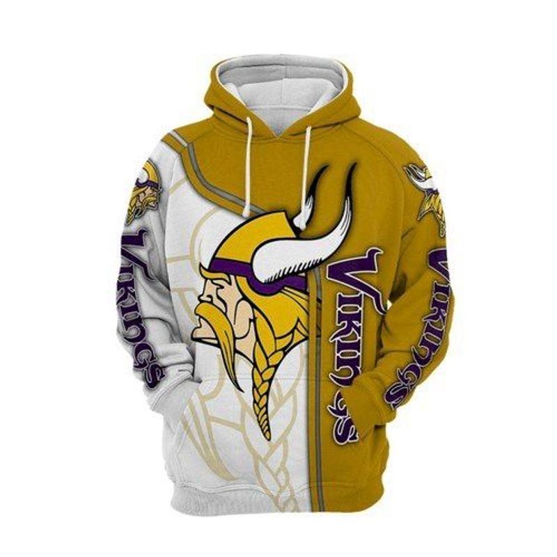 Minnesota Vikings Full Over Printing Gift For Fan 3D Hoodie H97