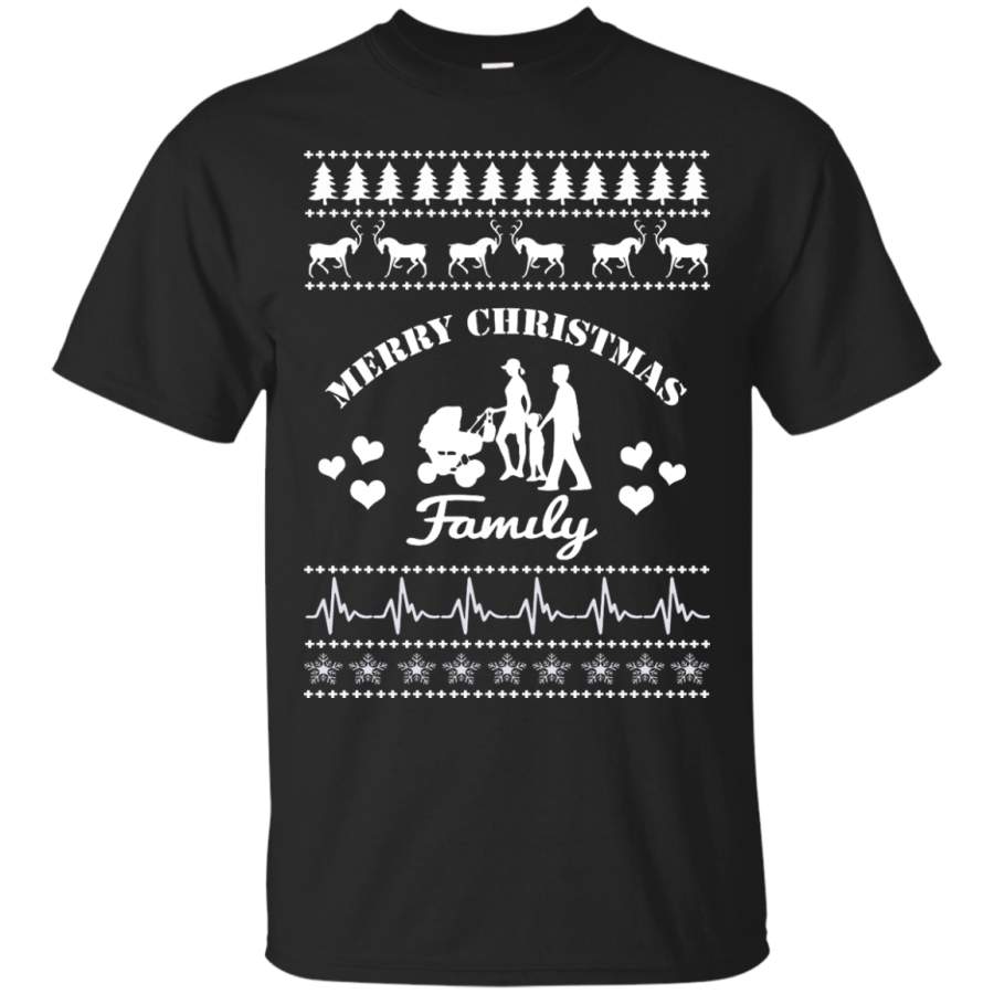 FAMILY – Merry Christmas Family T Shirt & Hoodie