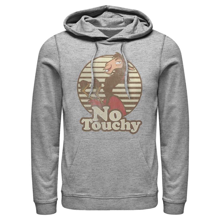 The Emperor’s New Groove Men’s Kuzco No Touchy  Lightweight Hoodie