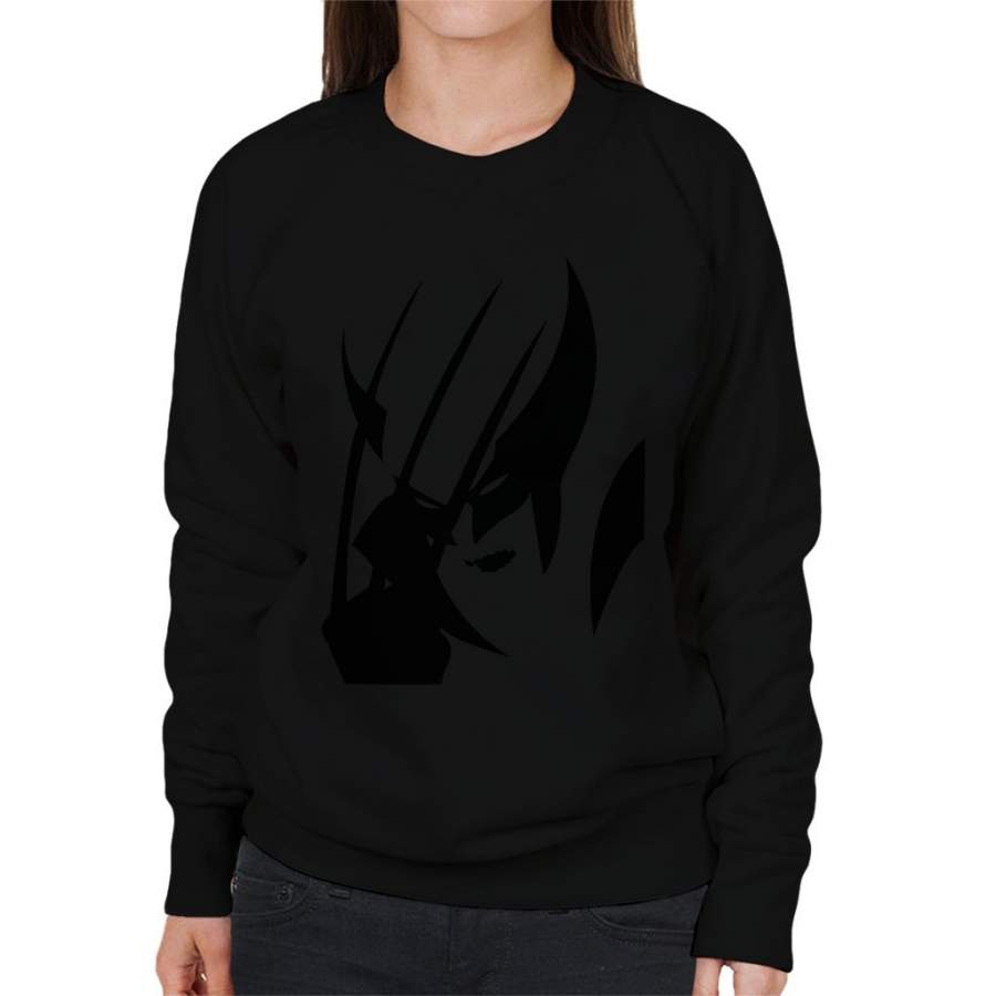 X Men Wolverine Silhouette Women’s Sweatshirt