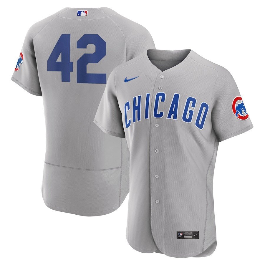 Chicago Cubs 2023 Jackie Robinson Day Elite Jersey – Gray