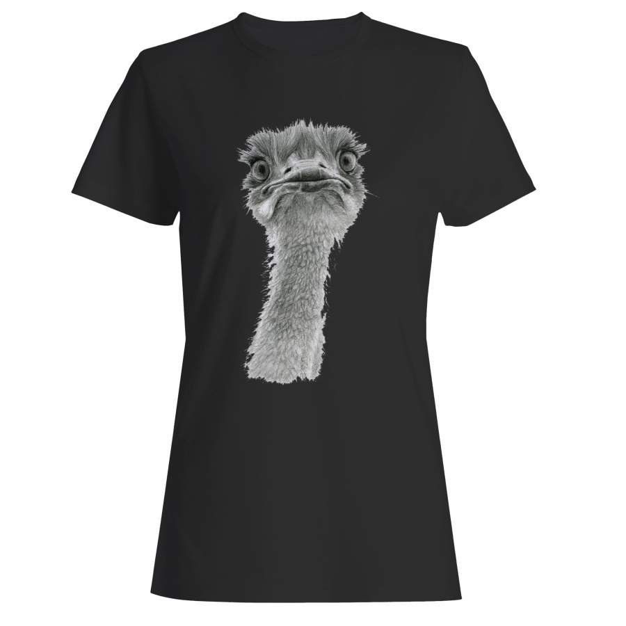 Cute Ostrich Woman’s T-Shirt