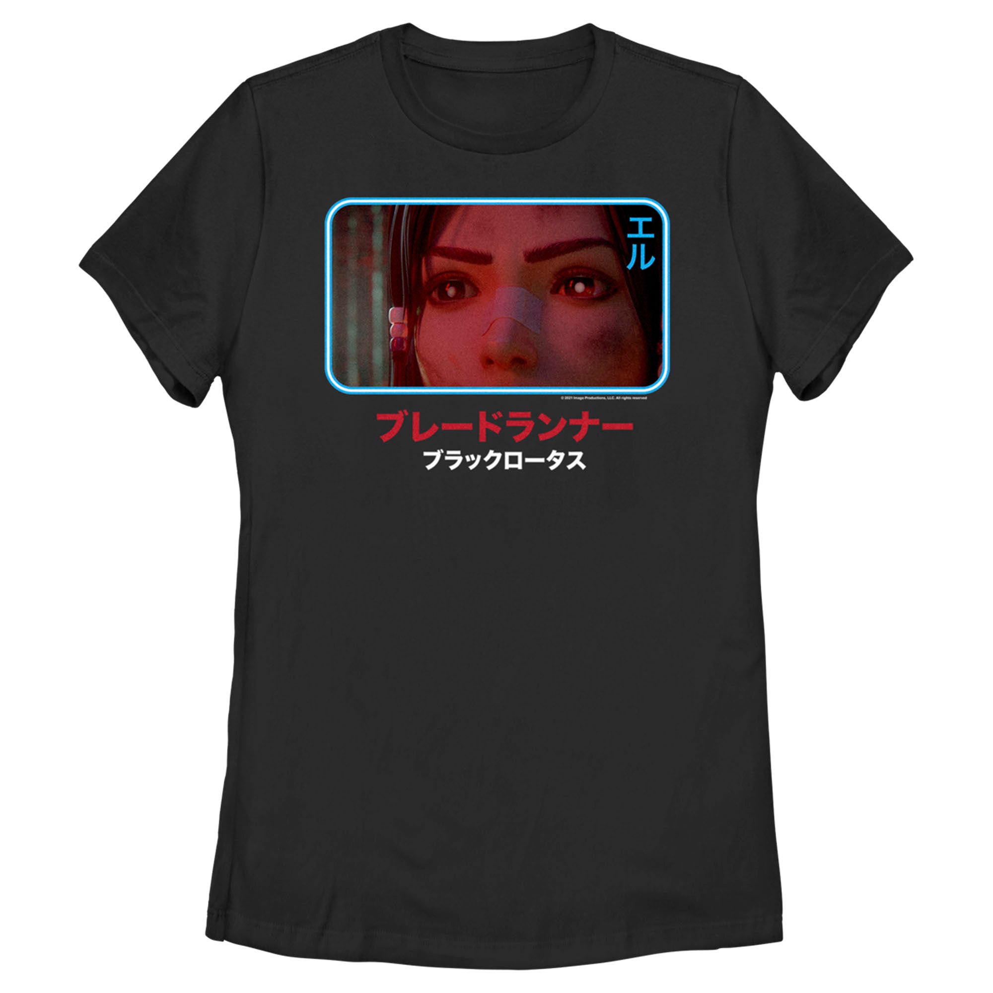 Women’S Blade Runner: Black Lotus Elle Close-Up T-Shirt