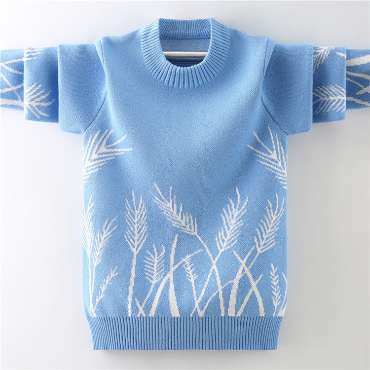 Children's Sweater Autumn Winter Pullover Boys Knitted Warm Sweaters Fashion Kids Tops 6 8 10 12 Years Teenage Boys Clothes alx