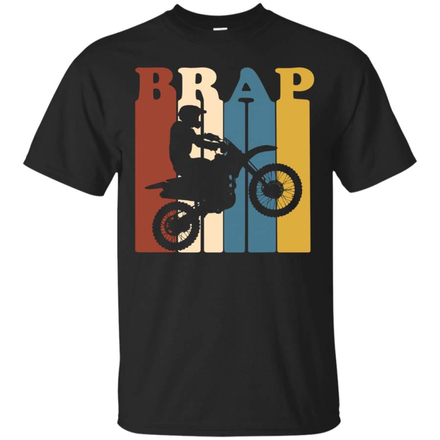 Vintage 70s Brap T-Shirt for Dirt Bike and Motocross