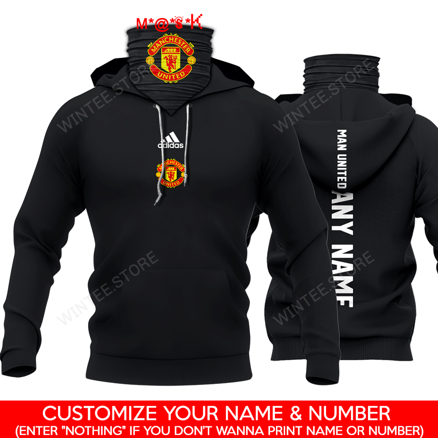 01ManUnited003 – CUSTOMIZE YOUR NAME & NUMBER – HOT SALE 3D PRINTED