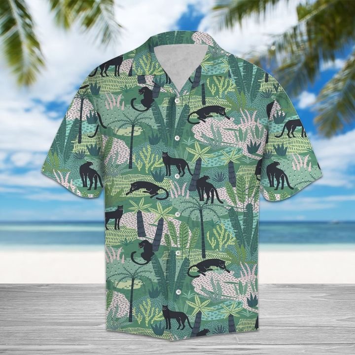 Amazing Panther Hawaiian Shirt Summer Button Up For Men, Women, Couple