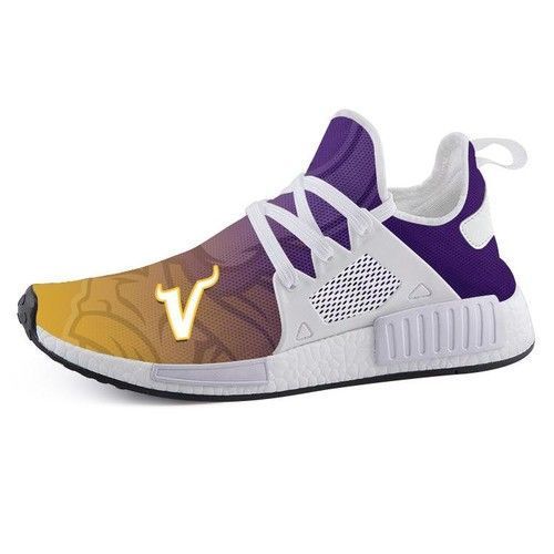 Minnesota Vikings Nmd Xr1 Lightweight Sneakers Shoes