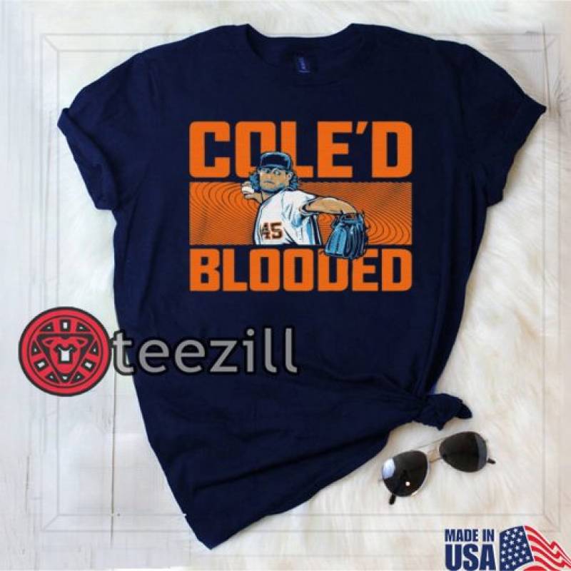 Cole’d Blooded Shirt Gerrit Cole – Houston Astros – World Series 2019 Shirt