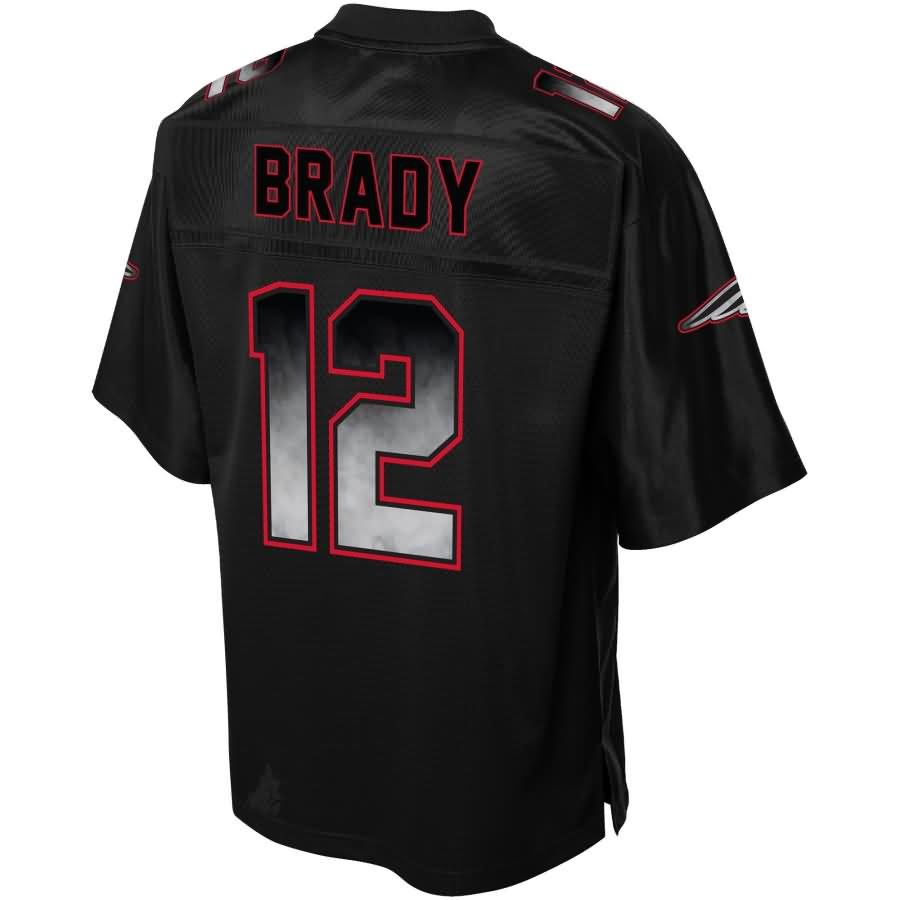 Tom Brady New England Patriots NFL Pro Line Smoke Fashion Jersey – Black