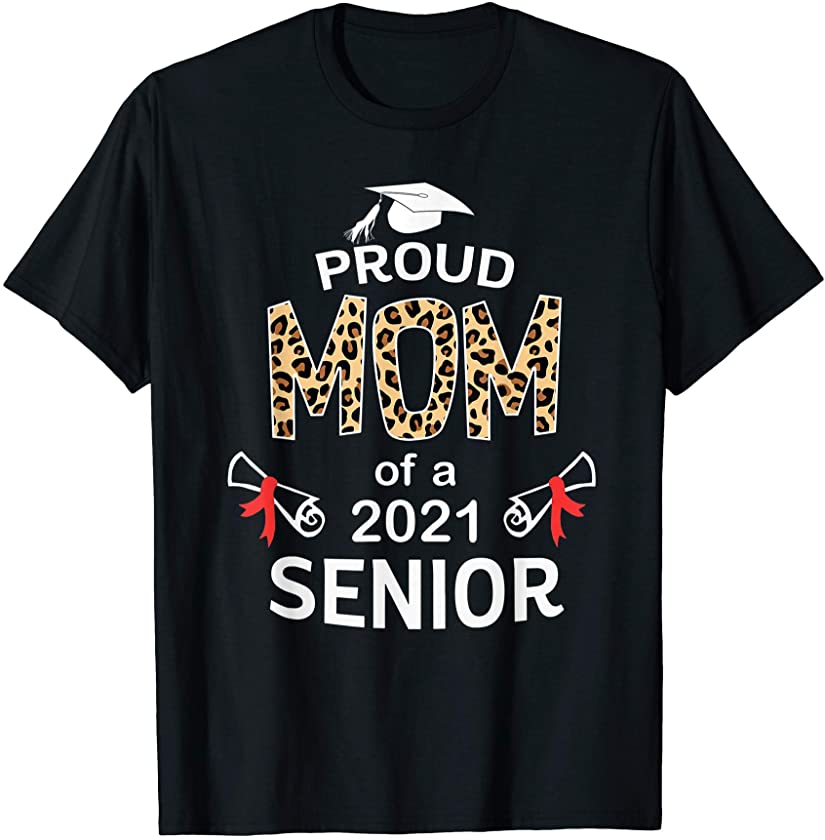 Graduation Mommy Graduate Leopard T-Shirt