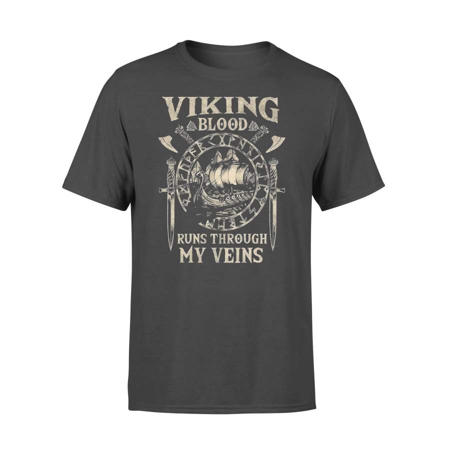 Viking Blood Runs Through My Veins T-shirt