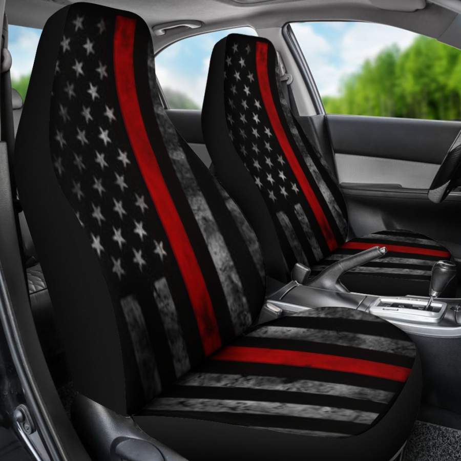 Thin Red Line Car Seat Covers Oralie Shop