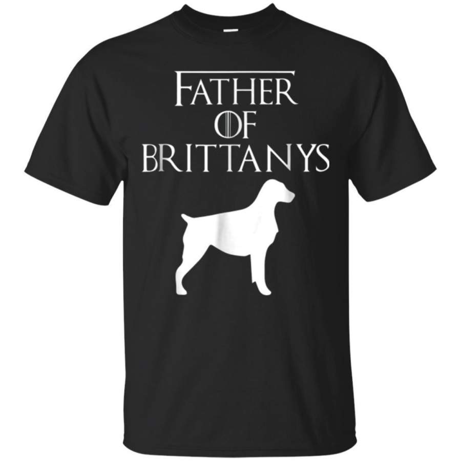 AGR Father Of Brittanys  Dog Lover Tshirt  Gift E010599 Jaq T-shirt