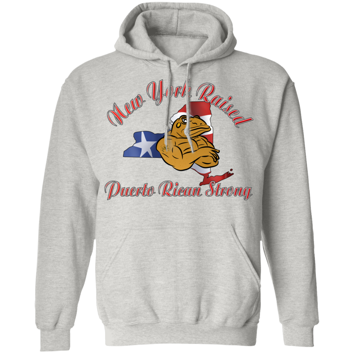 New York Raised Pr Strong Pullover Hoodie