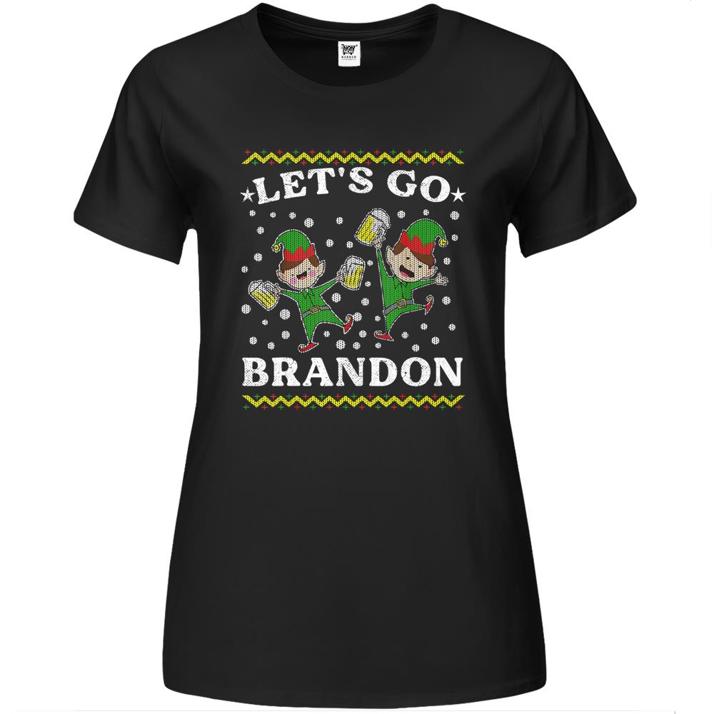 Let’S Go Branson Brandon Chant Christmas Premium Womens T Shirts