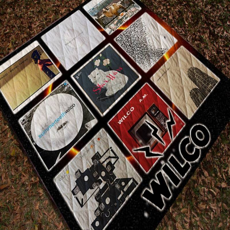 Wilco Albums Quilt Blanket For Fans