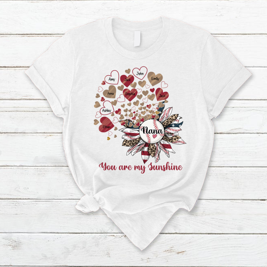 Mom Grandma Little Sunshine T-Shirt