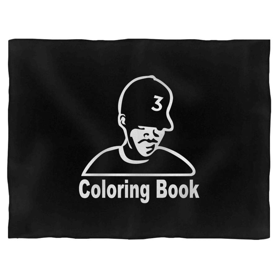 Chance The Rapper Coloring Book Mixtape Hip Hop Blanket ReadingLLC