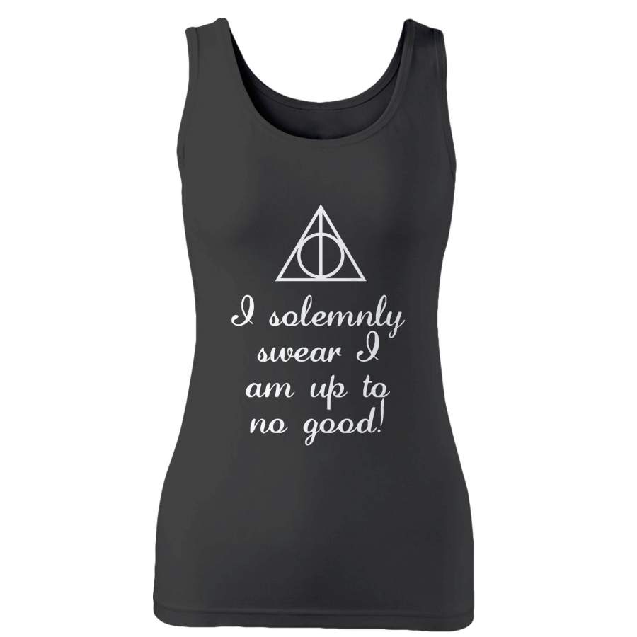 Deathly Hallows I Solemnly Swear Im Up To No Good Woman’s Tank Top