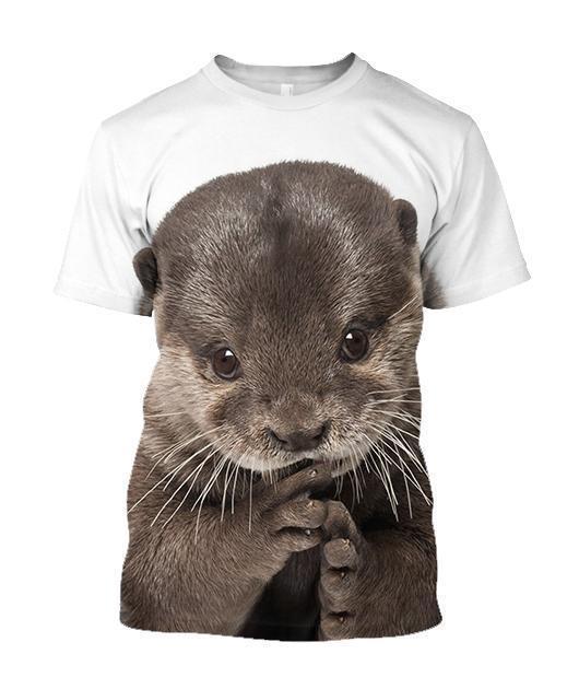 3D All Over Printed Otter Tops