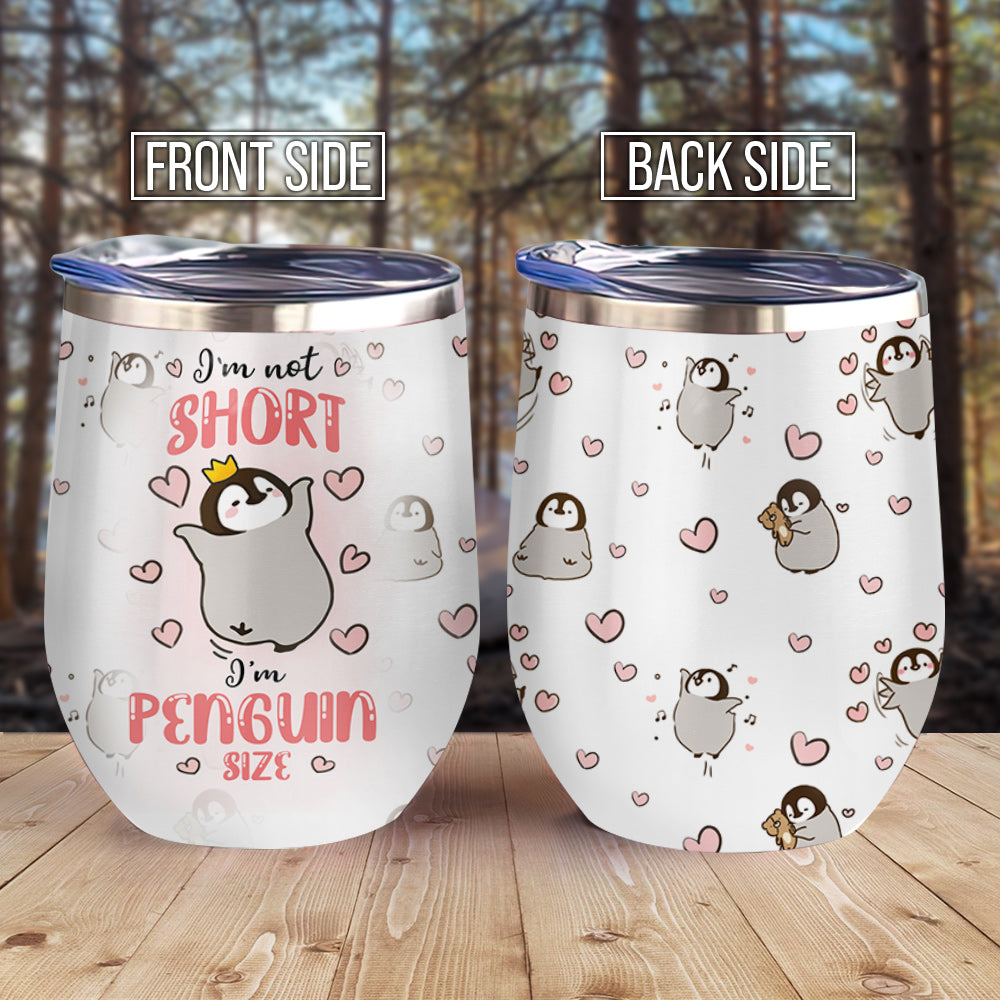 I Am Penguin Size Ablz1409005Z Wine Tumbler