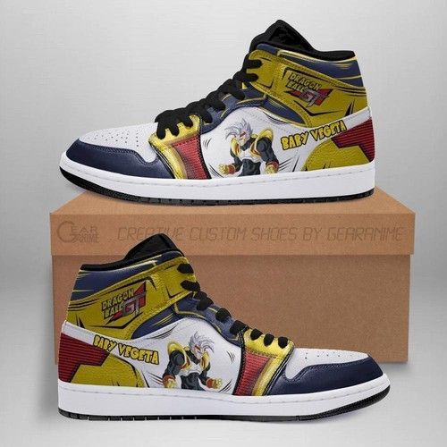 Final Baby Vegeta Jordan Form Dragon Ball Gt Anime Shoes Sport Sneakers
