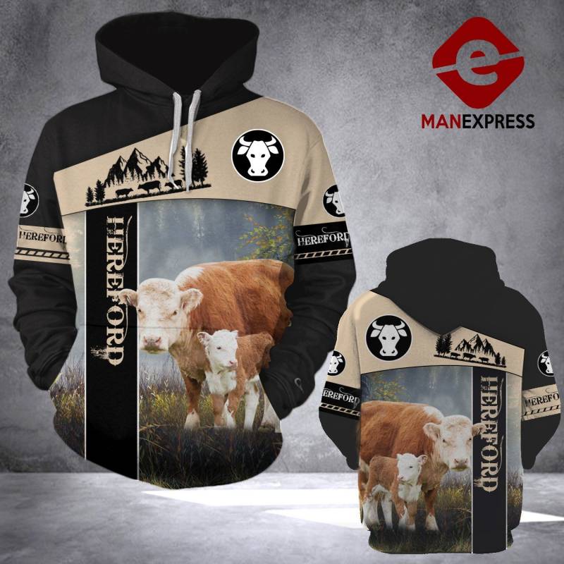 Animal Cale Animal Hereford V09 Hoodie