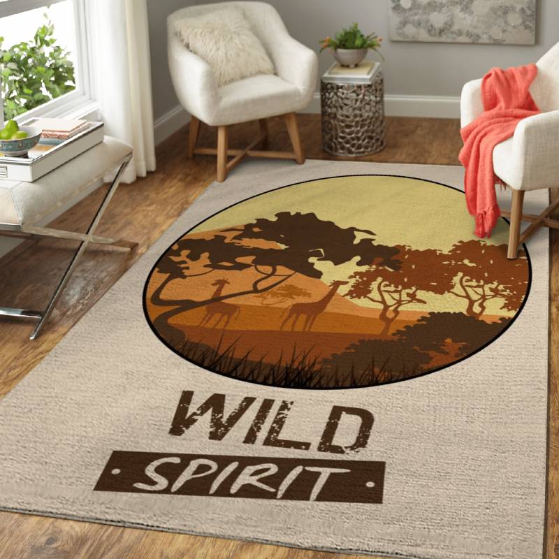 Wild Spirit – Animals Area Rug Carpet