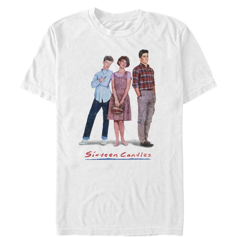 Sixteen Candles Men’s Classic Movie Poster  T Shirt