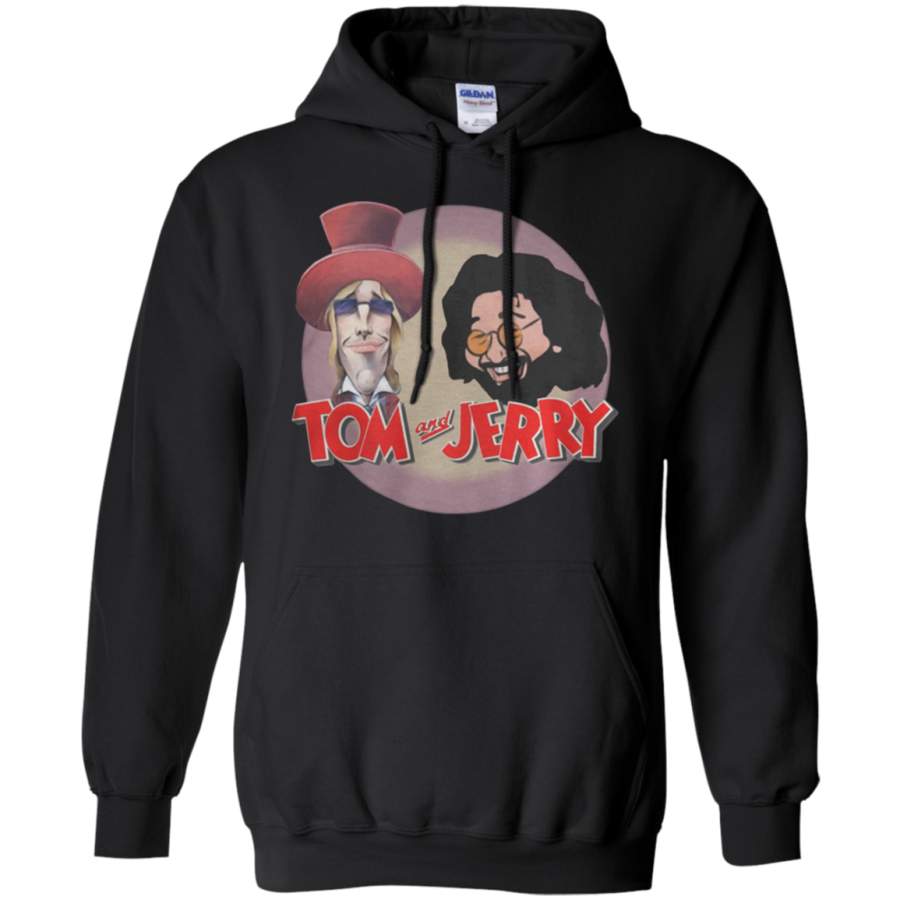 AGR Tom and Jerry Tom Petty and Jerry Garcia shirt Hoodie