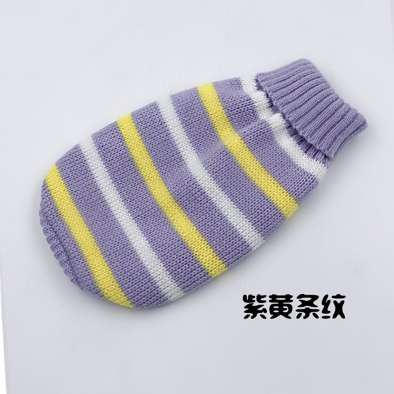 Autumn Winter Letter Knitting Cardigan Pet Dog Clothes Cotton Sweater Cat Dogs Clothing Cute Boy Girl Chihuahua Pet Multi Color alx