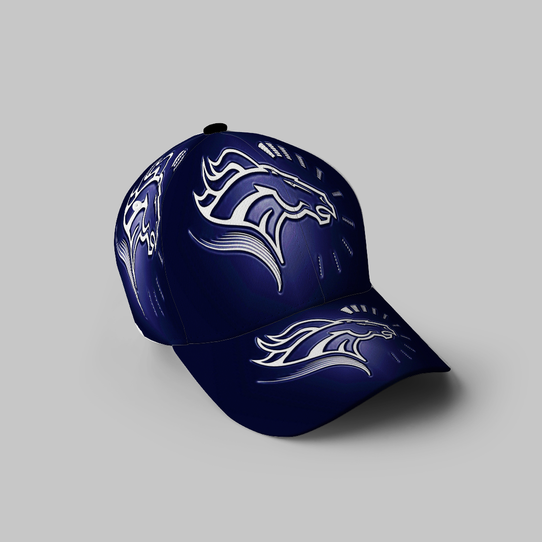 Denver Broncos Emblem V36 3D Printing Baseball Cap Classic Hat