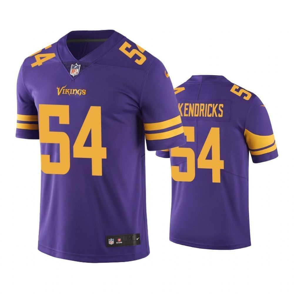 Minnesota Vikings Eric Kendricks Purple Color Rush Limited 3D Jersey