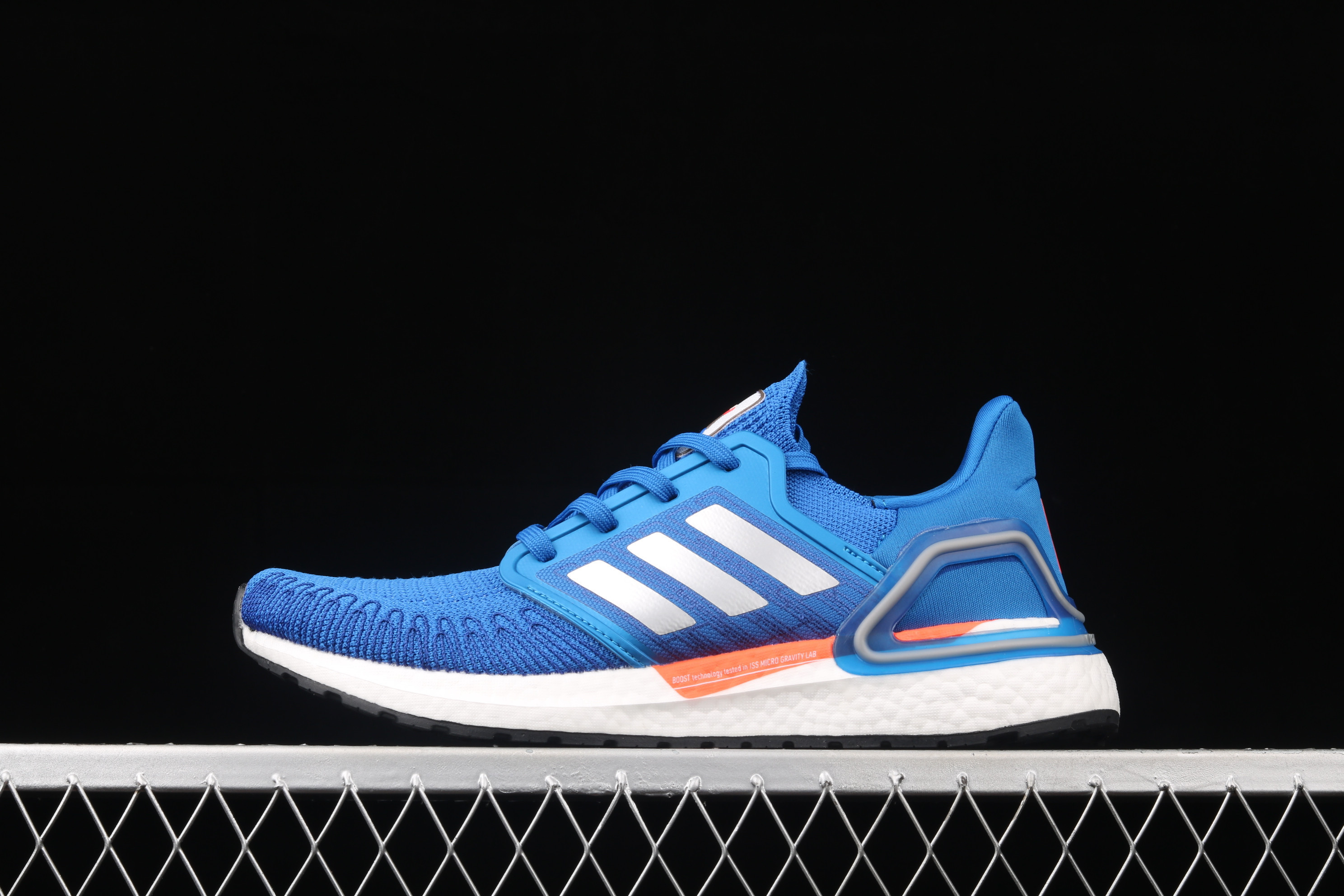 Adidas Ultraboost 20 Football Blue Shoes Sneakers, Men SNK189178268