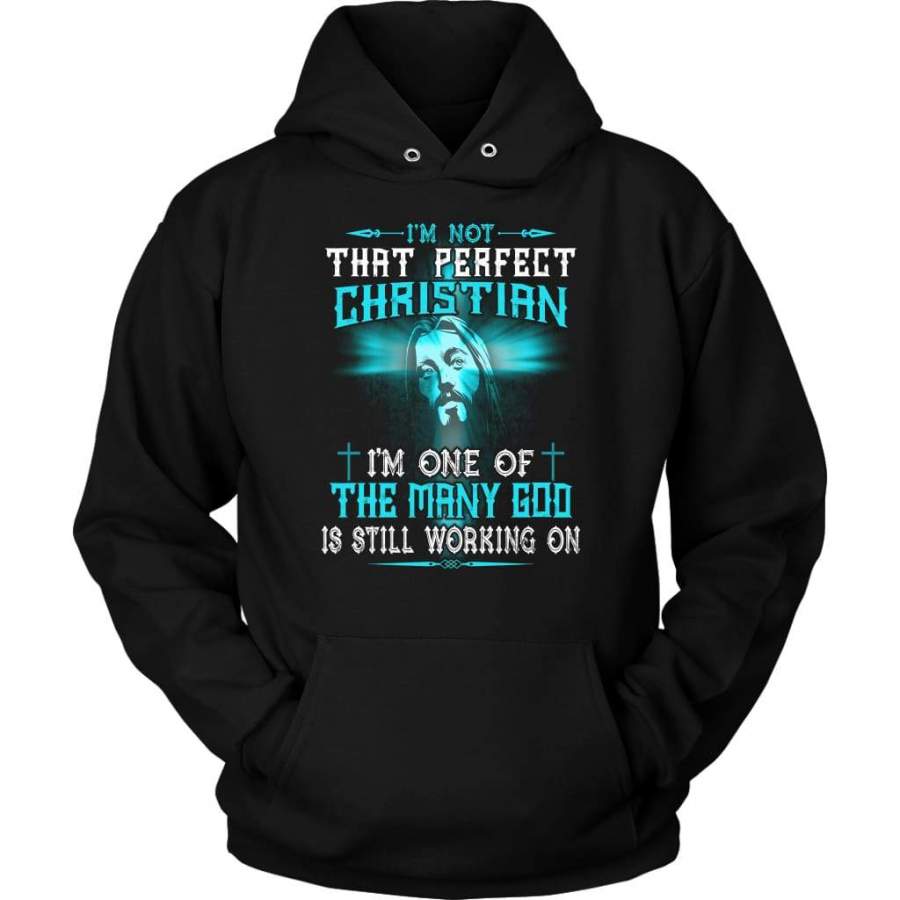 I am one of the many god is still working on christian hoodie