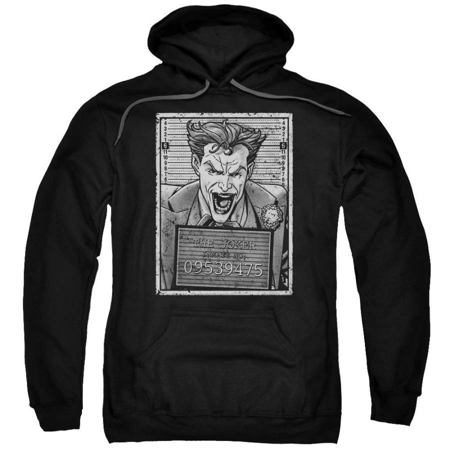 Batman – Joker Inmate Adult Pull Over Hoodie