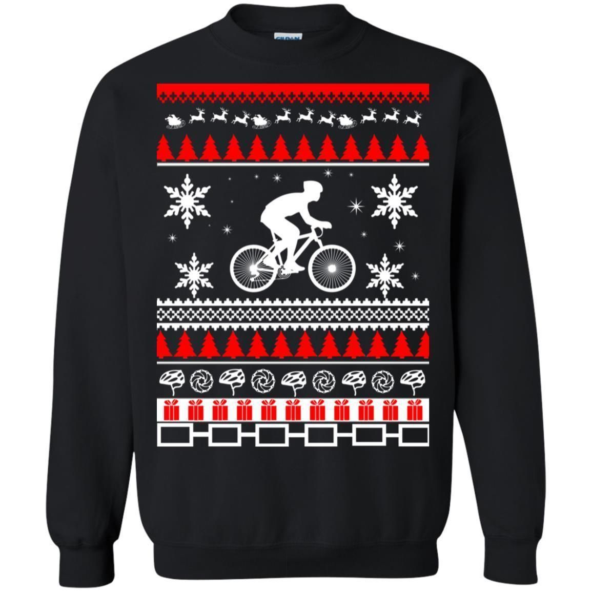 Check out this awesome Cycling Ugly Christmas Sweater