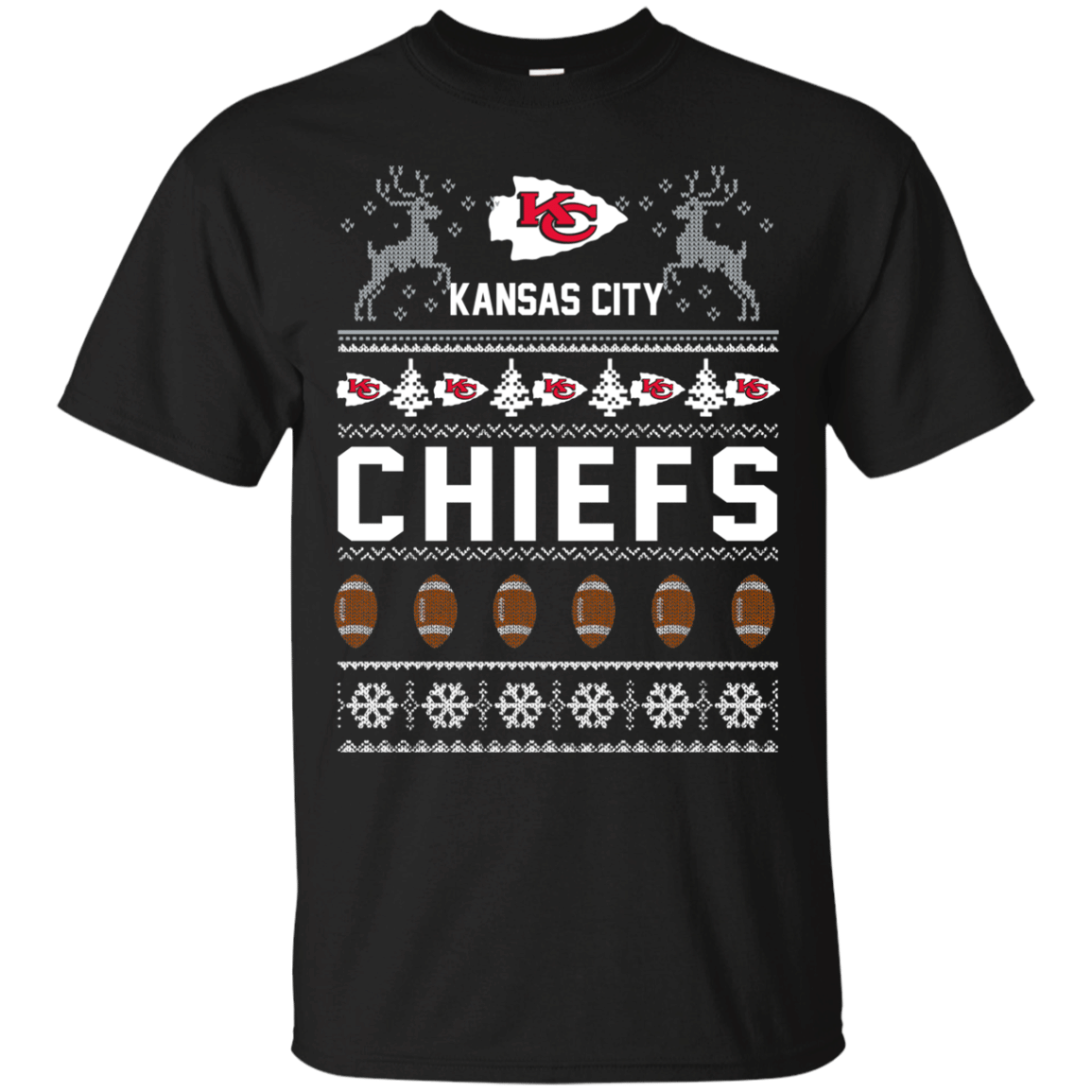 Find Kansas City Chiefs Ugly Christmas T shirt