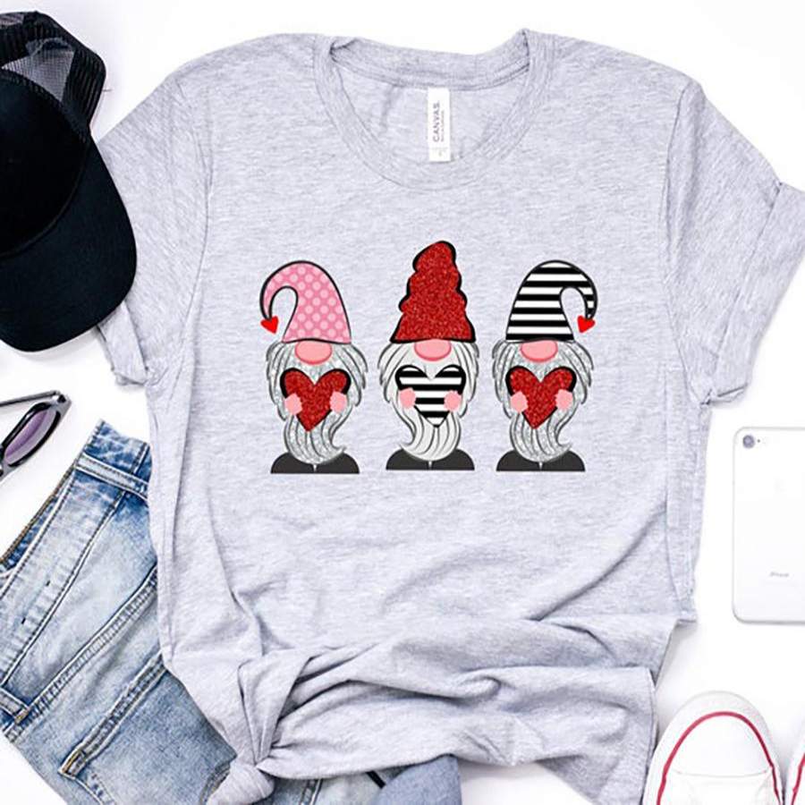 Gnomes Valentines, Gnomes Valentines Shirts, Gnomes Valentine’s Day, Valentines Day Shirt, Valentines Day Tshirt, Cute Valentine Shirts