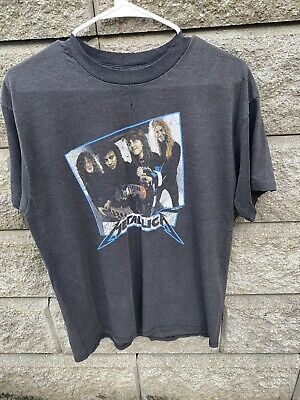 Vintage 1987 Metallica Garage Days Tour Shirt Rock Metal 2723